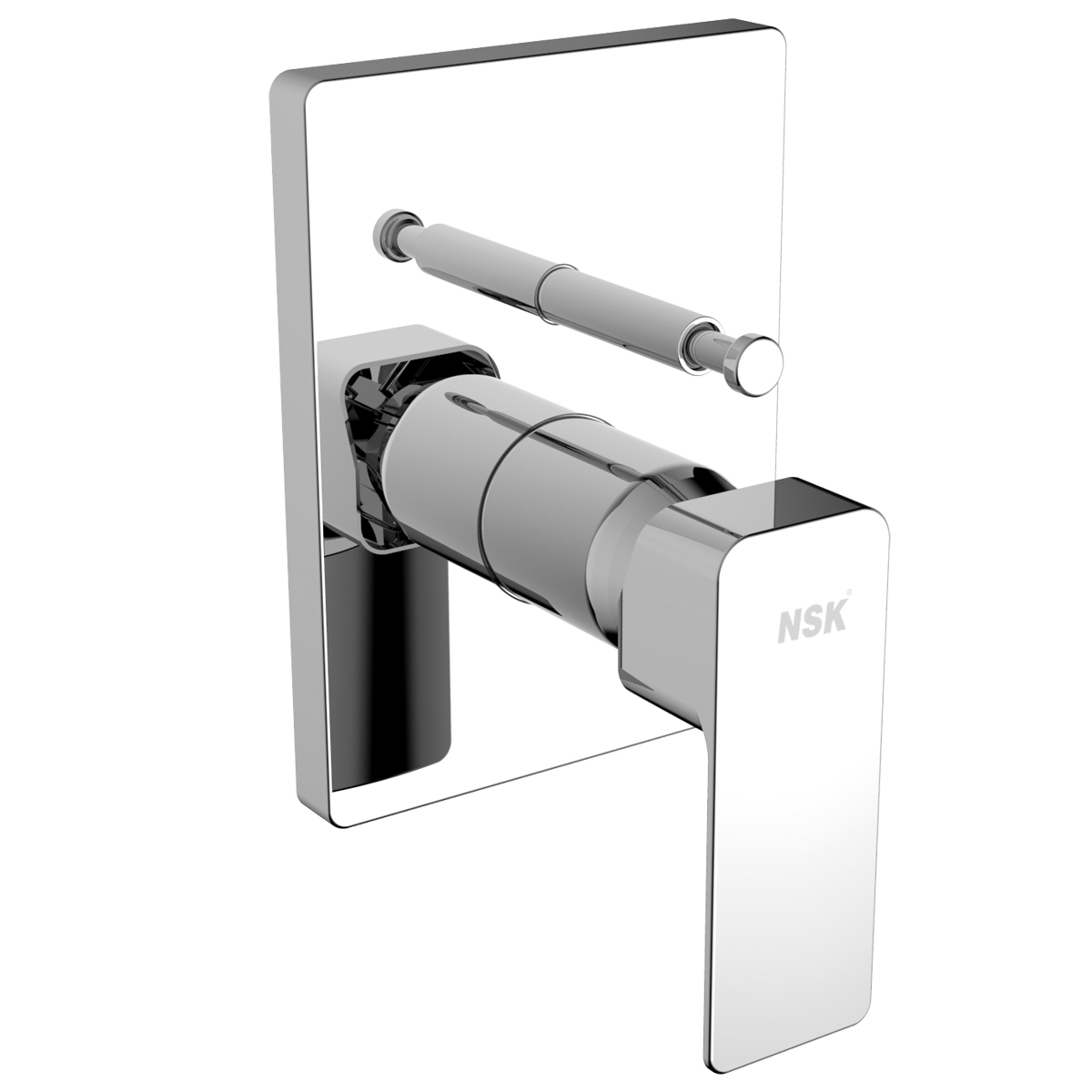 BuiltIn Bath Shower Mixer Prismatic (Smartbox Surface Mounted Group