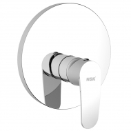 Ankastre Duş Bataryası - Oval Krom (Smartbox Sıva Üstü Grubu)