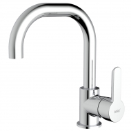 Kuğu Lavabo Bataryası Krom