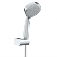 1 Functions Hand Shower Chrome (Silverflex Hose and Bracket)