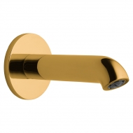Built-in Bath Shower Spout- Round Gold
