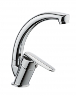 Wash Basin Mixer With Swivel Spout Chrome  
