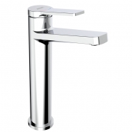 High Wash Basin Mixer Chrome