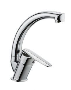 Wash Basin Mixer With Swivel Spout Chrome  