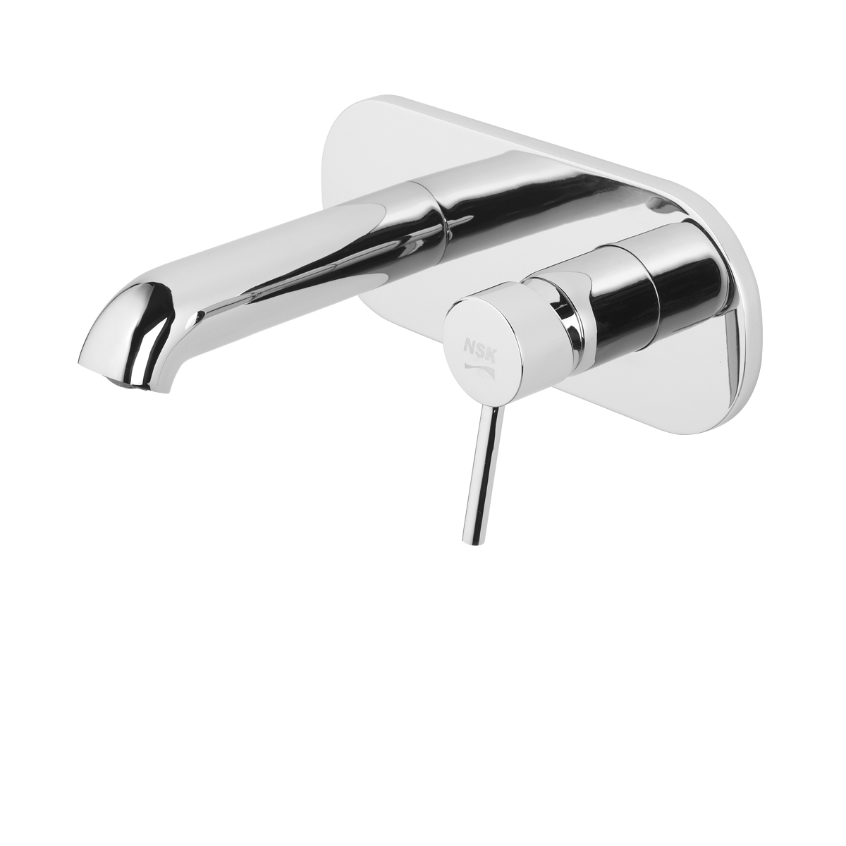 Built-In Wash Basin Mixer - Round Chrome - NSK Bath& Kitchen